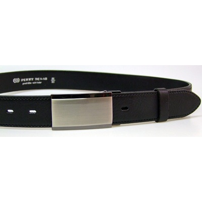 Penny Belts pánský kožený opasek 30-020-4PS-60 černý