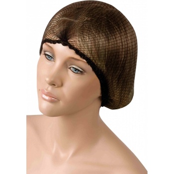 Eurostil sieťka na vlasy s okrajom tmavo hnedá