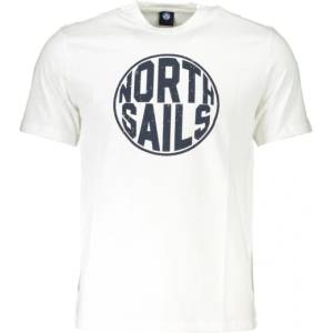 North sails Мъжка тениска с къс ръкав north sails, Цвят Бял (902836000_bi0101)