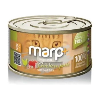 Marp Holistic Plus Kuracie paté s hovädzími kúskami 70 g