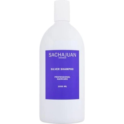 SACHAJUAN Silver Shampoo 1000 ml шампоан за неутрализиране на жълтите тонове унисекс