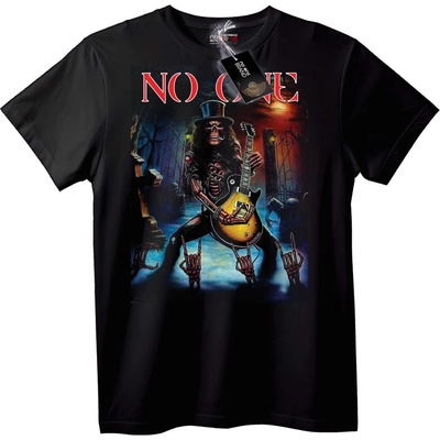 NOONEBRAND Тениска Рок Скелет - 7XL, White