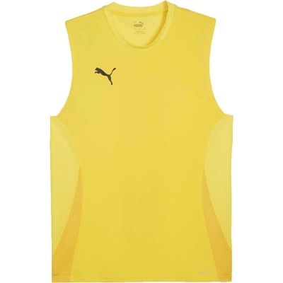 Puma TEAMGOAL SLEEVELESS JERSEY žltá čierna