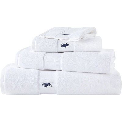 Ralph Lauren Home Хавлиена кърпа Ralph Lauren Home RL Polo Player Towel - White