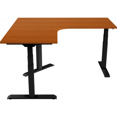 Delso Shaper 130 x 160 cm pravý černý / třešeň