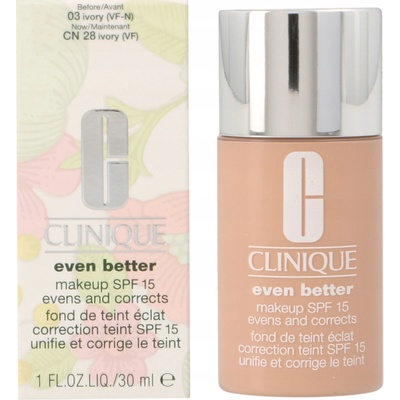 Clinique Even Better Dry Combinationl to Combination Oily make-up SPF15 3 Ivory 30 ml