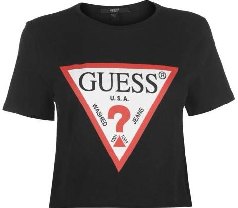Guess Logo Černý