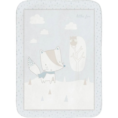 KikkaBoo Супер меко бебешко одеяло 110/140 см Little Fox (31103020126)