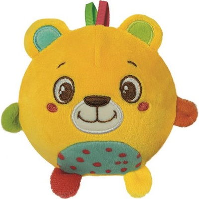 Clementoni BABY Plyšový míček Medvídek s chrastítkem – Zboží Dáma