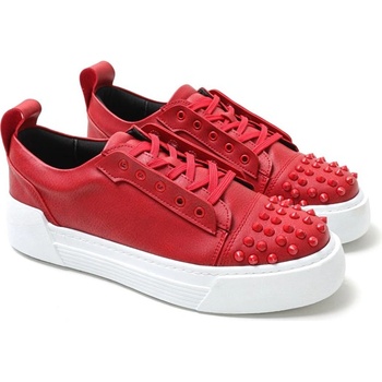 Chekich Унисекс обувки с връзки CH169 - Червени #359725 (359725_Червен)