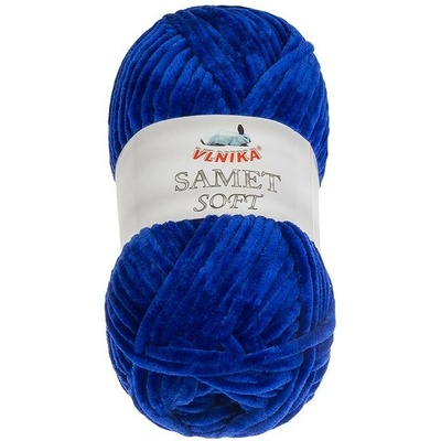 BELLATEX Samet Soft 100 g - 268 královská modrá