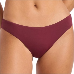 Seafolly Дамско бикини долнище Seafolly Women's Collective Hipster Pant Bikini bottom - Dark Burgundy - размер 42 (EU) (150-2111-0615)