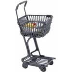 LEAN Toys Set Doll In Supermarket Shelves Shopping Cart Food Products