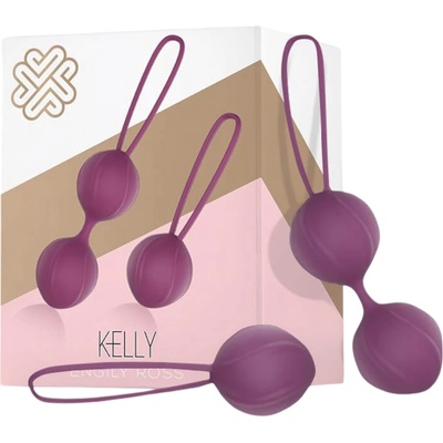 Engily Ross 2 броя лилави вагинални топчета Engily Ross Kelly