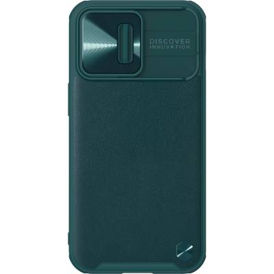 Nillkin Гръб Nillkin leather camshield за iPhone 13 Pro - Зелен