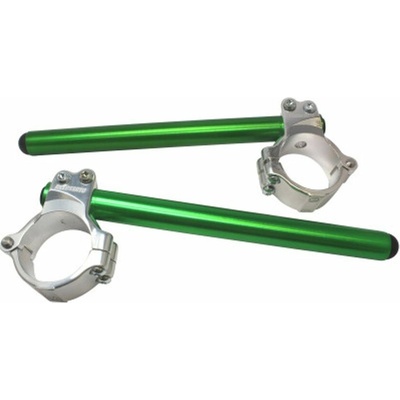 ACCOSSATO Pair of raised clip-on ACCOSSATO CP004 +10 mm 10 degrees inclination, green