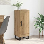 vidaXL Служебен шкаф Дъб 34, 5 x 34 x 90 см (881655)