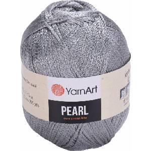 YARNART Pearl 114 Grey Плетива прежда (Pearl 114)