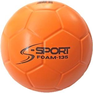 S-Sport Гъбена хандбална топка 13, 5 см s-sport foam-135