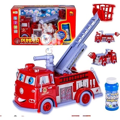 Auto Hasiči Mýdlové bubliny řidičská hra