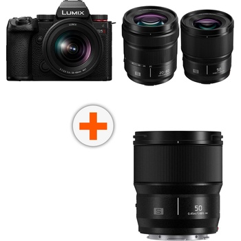 Image 1 of Panasonic Lumix S5 II + S 20-60mm + S 50mm + S 50mm f/1.8