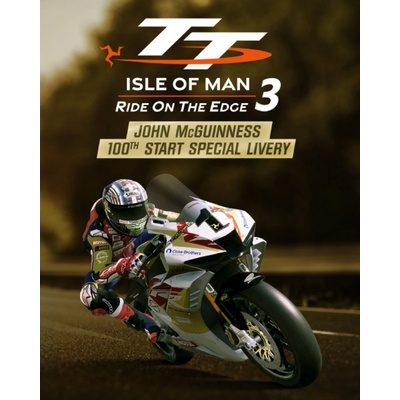 TT Isle Of Man 3 John McGuinness 100th Start Special Livery