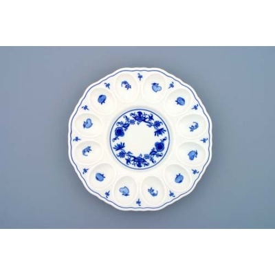 Cibulák Podnos na vajíčka 24,3 cm originál cibuľový porcelán