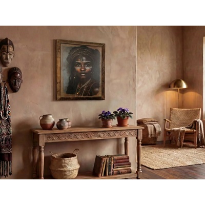SOB Nábytek - Stylový obraz na plátně 70x90 Canvas Earth Goddess - F0A2653W