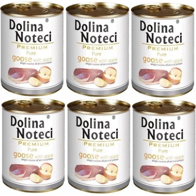 Dolina Noteci Premium Čistá hus s jablkami 6 x 800 g