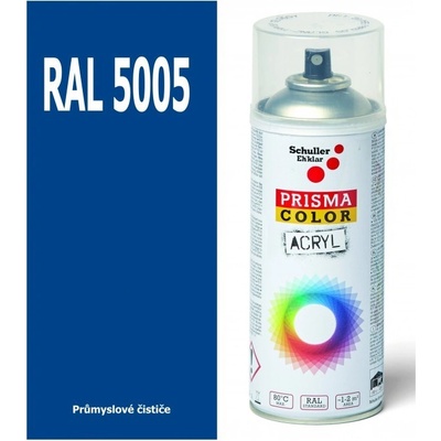 Schuller Eh´Klar Sprej signální modrý lesklý 400ml, odstín RAL 5005 barva signálně modrá lesklá, barvy ve spreji PRISMA COLOR 91402