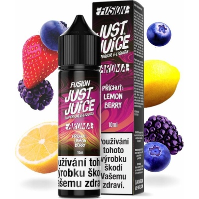 Just Juice shake & vape Fusion Berry Burst & Lemonade 10 ml