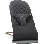 BabyBjörn Бебешки шезлонг BabyBjorn - Bliss, Woven Classic Quilt, Black (1814-006116) - ozone