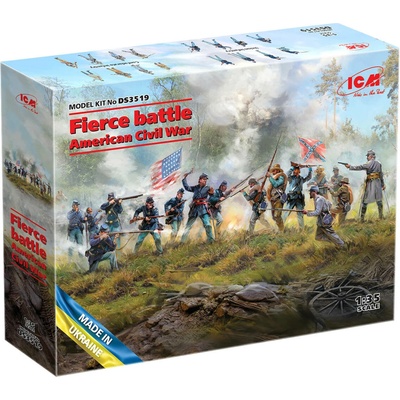 ICM Fierce battle. American Civil War Set 2 1:35