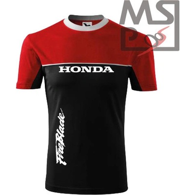 Pánske tričko s motívom Honda červené
