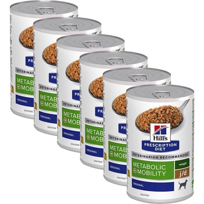 Hill's Hill s Prescription Diet j/d Metabolic + Mobility Пиле 6 x 370 г