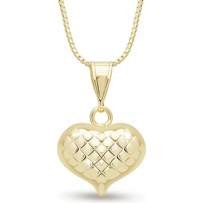 Ellami Řetízek s přívěskem srdce 3002362