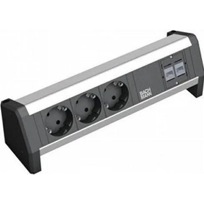 Bachmann DESK 3 Plug + 2 LAN (339.1004)