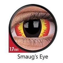 MaxVue Vision ColorVue Crazy čočky Smaug´s Eyes roční nedioptické 2 ks