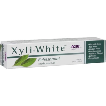 NOW Foods XYLIWHITE - Паста за зъби [182 грама] Refreshmint