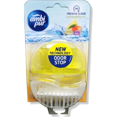 Ambi Pur ароматизатор за тоалетна чиния 55мл, Лимон и мандарина