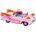 DJECO Метална количка Djeco Crazy Motors - Pink Lady (DJ05463)