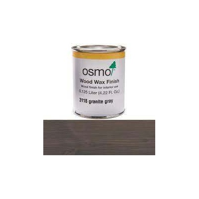 Osmo Wood Wax Finish 3118 Гранит сиво - декор вакса 25л (2803)