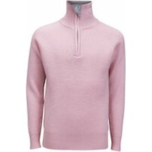 Rav Junior svetr Sweet Pink/Grey Melange