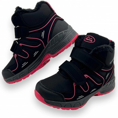Sente dívčí zimní softshellové boty růžové
