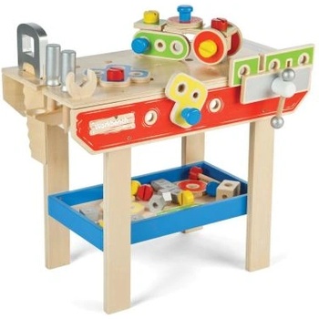 Bigjigs Toys Детска дървена работна маса - bigjigs (t0069)