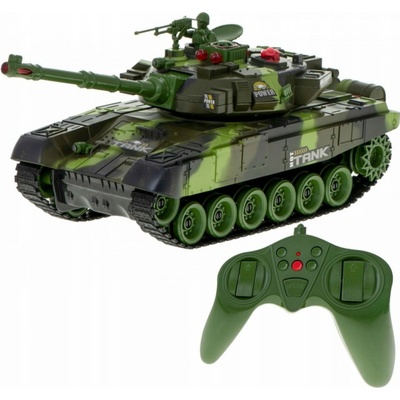 IQ models Infra RC tank T-80 No.9995 Green Camo 2,4 GHz RTR 1:16 – Zboží Dáma