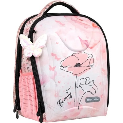 Belmil Ученическа раница Light Pink Petals Belmil