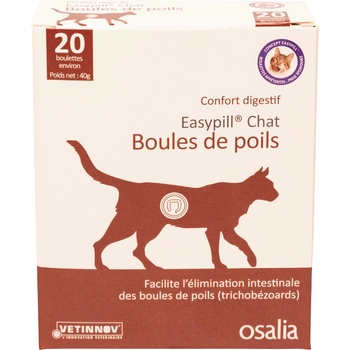 EasyPill 20 x 2 g Osalia Easypill Хранителна добавка за котки с косъмчета