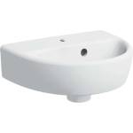 Geberit Selnova - Умивалник 36x29 см, с преливник, отвор за смесител, бял 500.320. 01.7 (500.320.01.7)