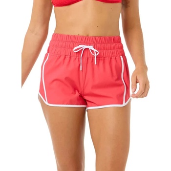 Rip Curl Бански гащета Rip curl High Waist Retro Volley 3´´ swimming shorts - Red (Hibiscus Red)